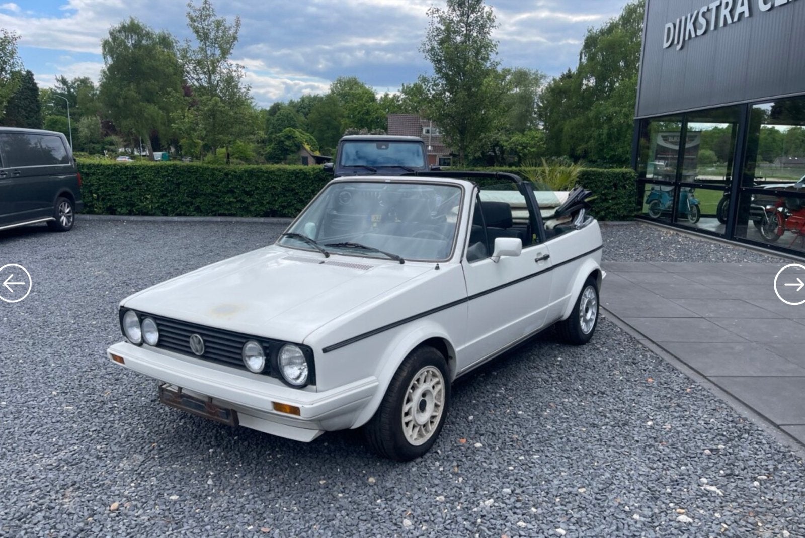 Volkswagen 1988 Wit, Auto's, Volkswagen, Particulier, Benzine, Cabriolet, Geïmporteerd, Wit, Ophalen