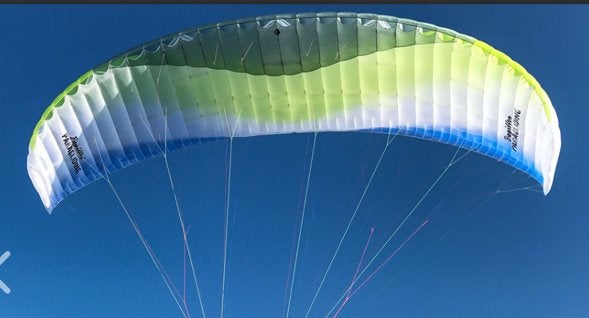 Papillon raqoon EN-A paraglider met check, Ophalen of Verzenden, Zo goed als nieuw, Scherm