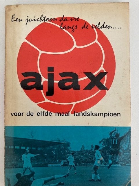 Ajax Amsterdam, Ophalen of Verzenden, Zo goed als nieuw, Ajax, Overige typen