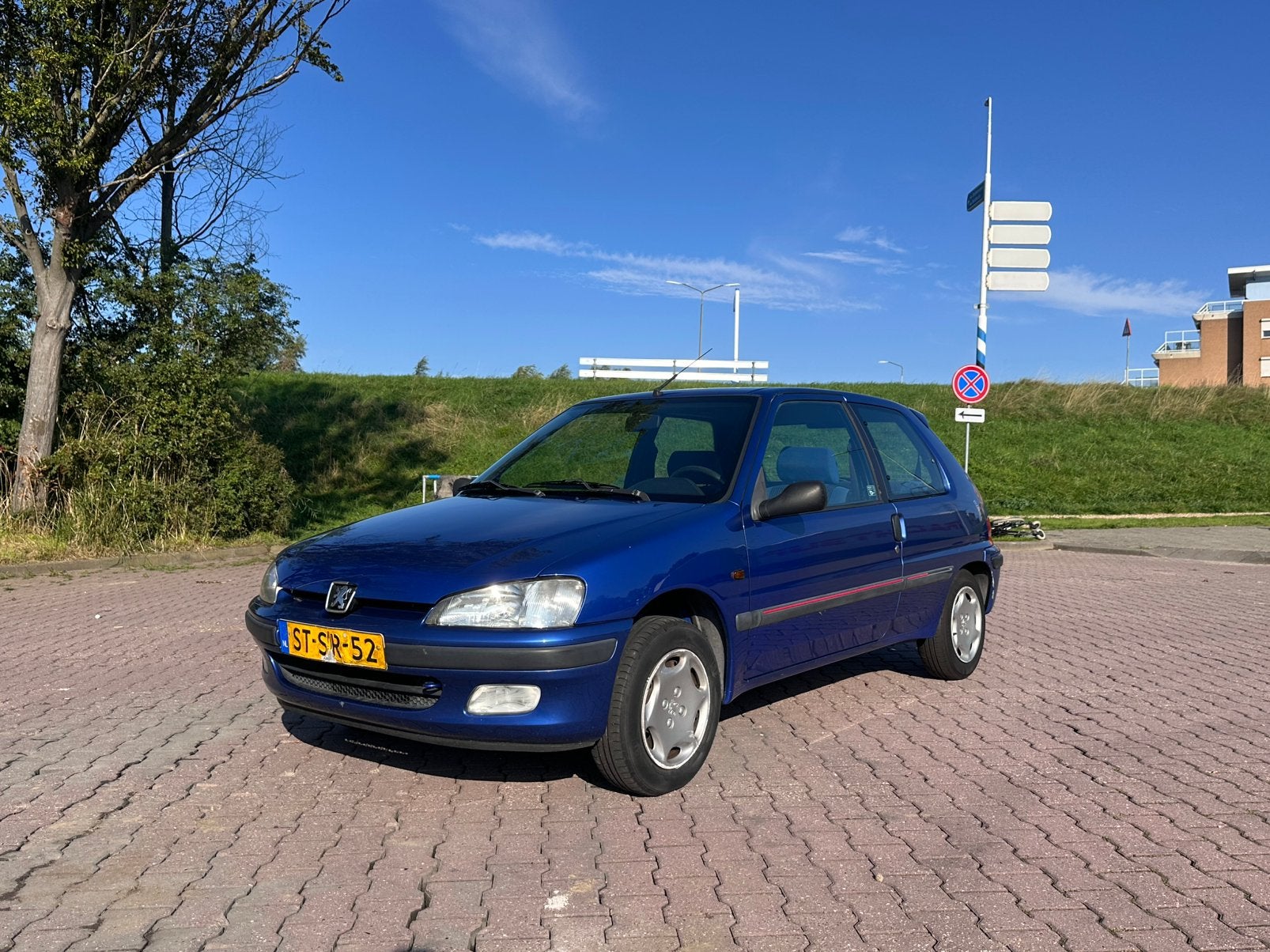 Peugeot 106 1.1 Accent 1998 Blauw / Nieuwe APK!, Voorwielaandrijving, 4 cilinders, Origineel Nederlands, Handgeschakeld