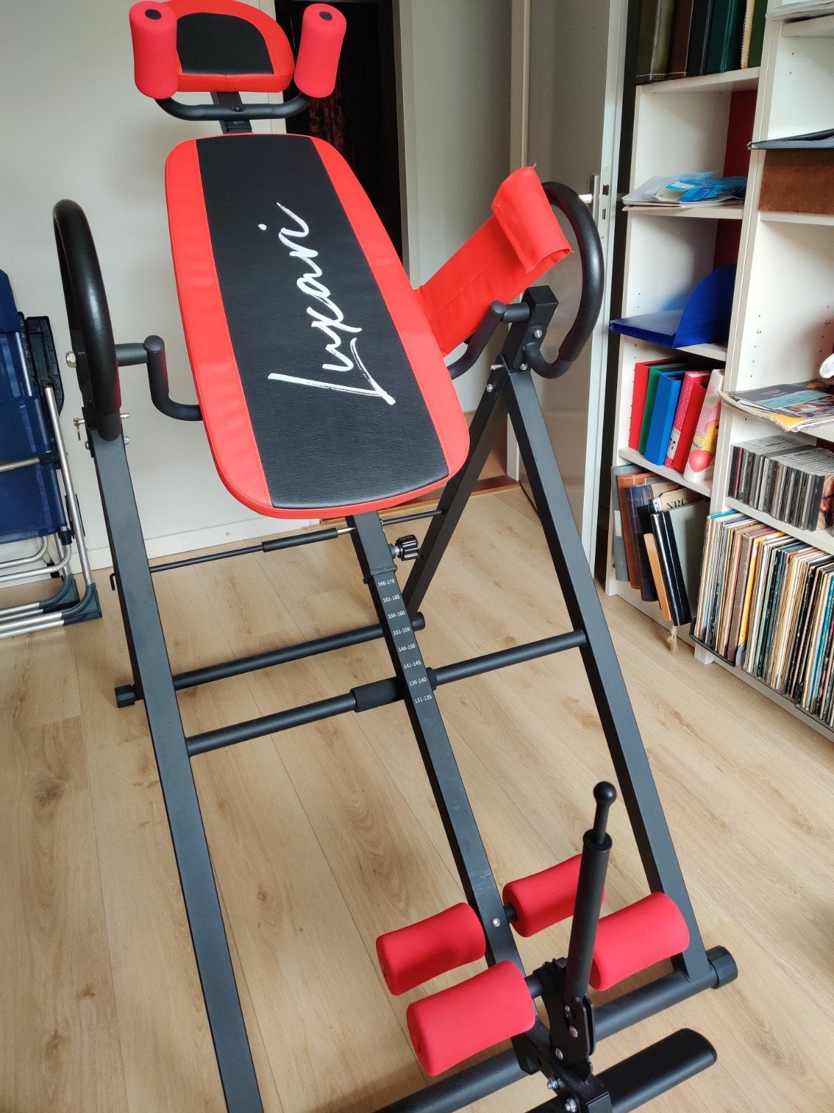 Luxari Inversiebank  - Rugpijnverlichting en Core Training, Ophalen, Zo goed als nieuw, Buik, Overige typen