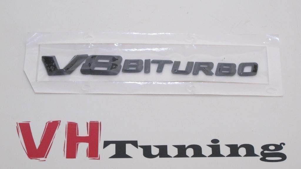Mercedes AMG V8 Biturbo 3D logo zelfklevend 17 cm, Auto diversen, Ophalen of Verzenden