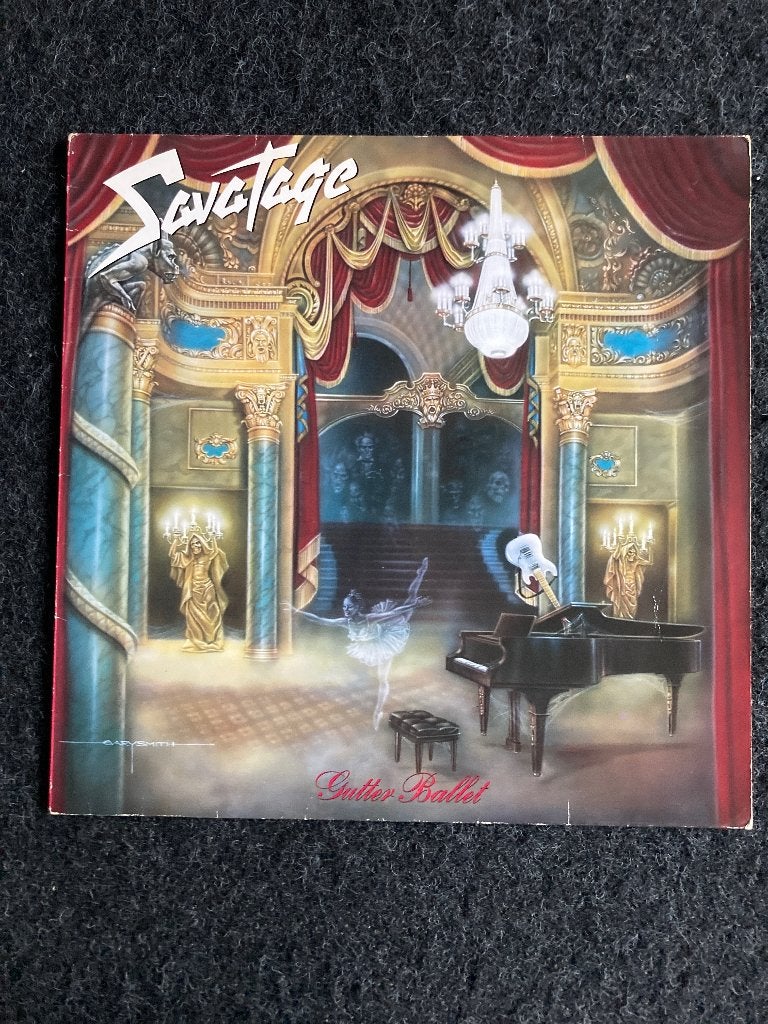 Savatage - Gutter Ballet LP (Hardrock/Heavy Metal), Cd's en Dvd's, LP, Gebruikt, Hardrock, Ophalen of Verzenden