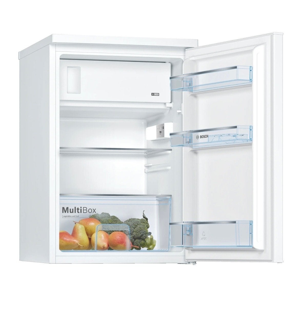 Bosch KTL15NWFA01 Tafelmodel Koelkast met Vriesvak, Ophalen, Minder dan 85 cm, 100 tot 150 liter, Zo goed als nieuw