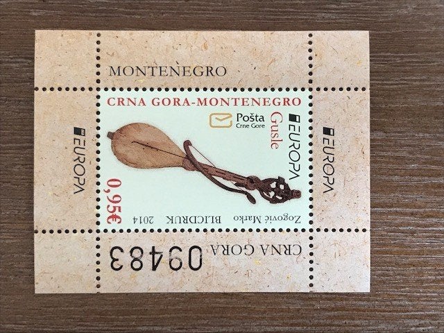 Montenegro 2014, Mi Bl 14 Europa CEPT, Ophalen of Verzenden, Overige landen, Postfris