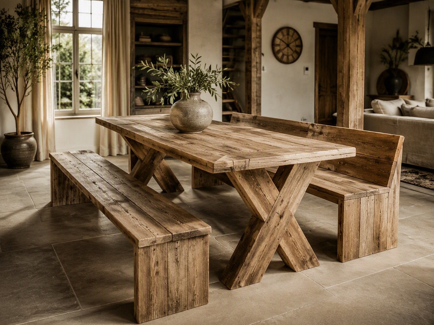 Kloostertafels! Nieuw 250 euro!! Bezorging!, Huis en Inrichting, Ophalen, 50 tot 100 cm, Rechthoekig, Nieuw