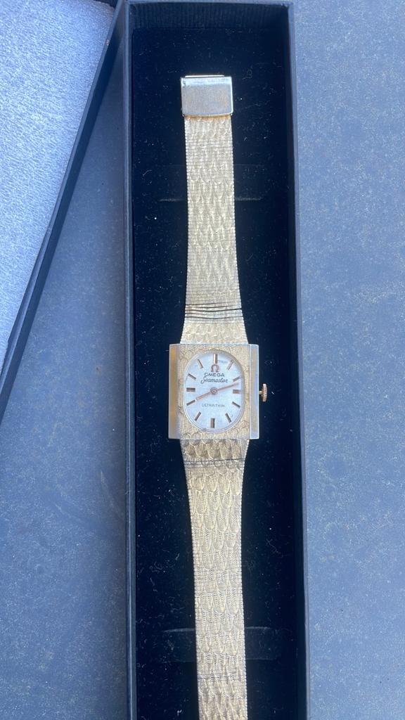 Omega Seamaster ultra thin, Ophalen of Verzenden, Staal, Omega, 1960 of later