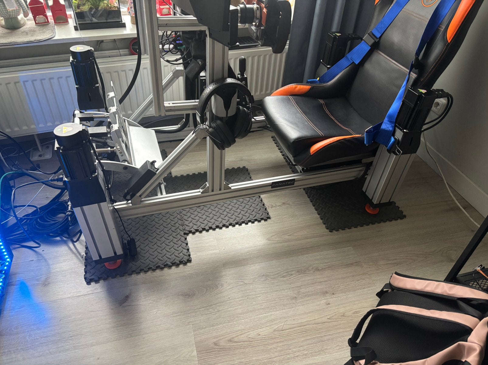 Volledige Race Simulator met beweging, Spelcomputers en Games, Games | Pc, Ophalen, 1 speler, Racen en Vliegen, Zo goed als nieuw