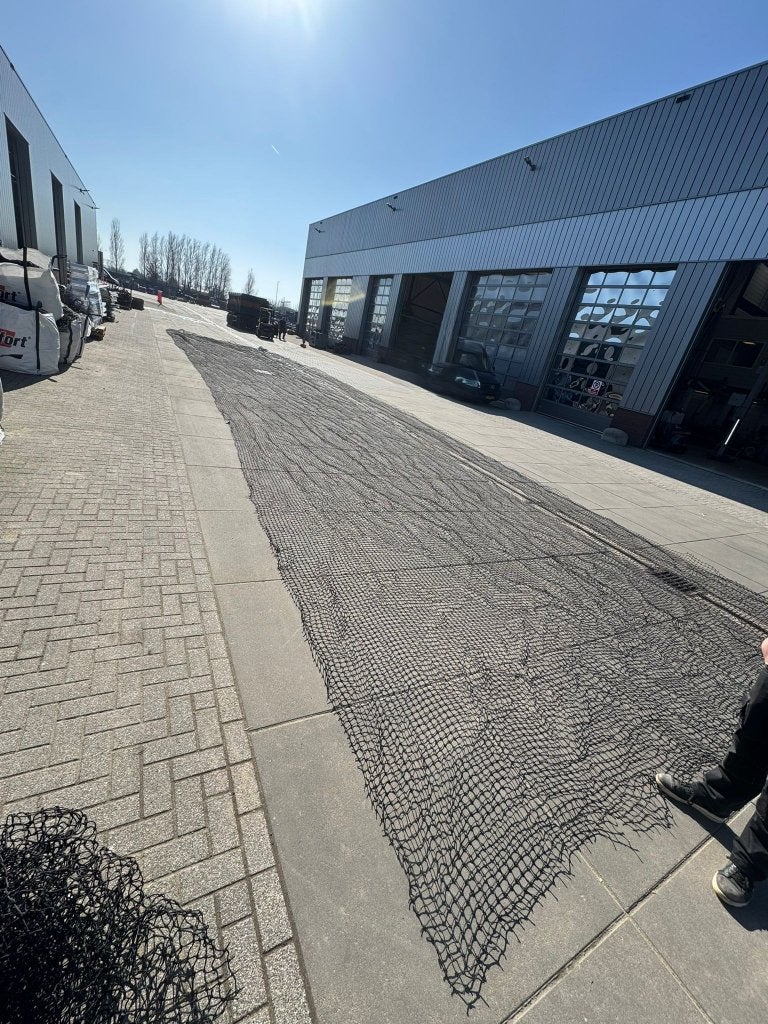 veiligheidsnetten 5 x  10 meter, Ophalen