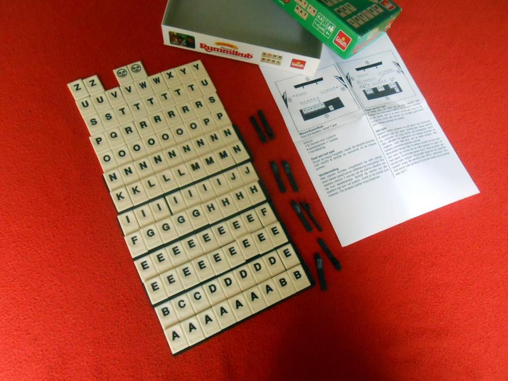 Rummikub Woord. Kleine doos, Drie of vier spelers, Ophalen of Verzenden, Zo goed als nieuw, Goliath