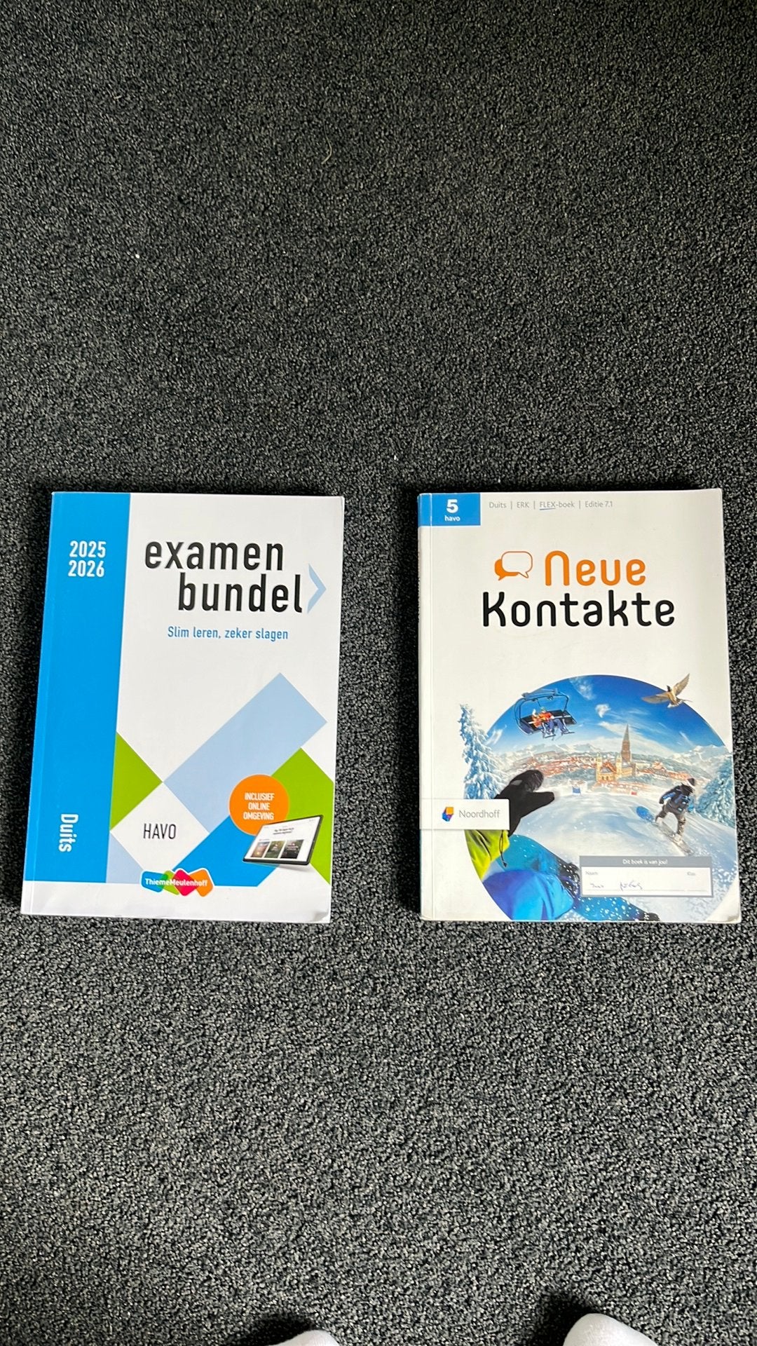 Examenbundel Duits Havo en Neue Kontakte, Ophalen of Verzenden, Zo goed als nieuw, Internet of Webdesign