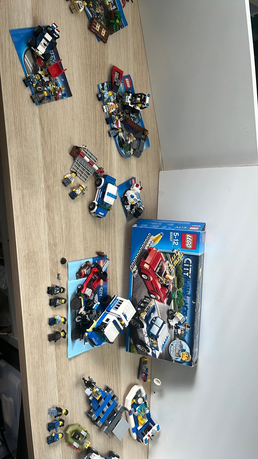 Grote partij lego politie 9 sets !!! Veel, Compleet, Lego, Ophalen of Verzenden, Complete set