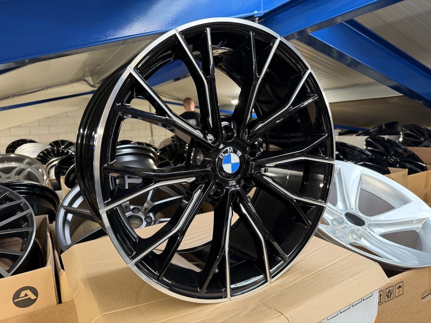 NIEUW 19inch BMW 669M Style Breedset Velgen 5x120 F30 F10 E9, 19 inch, -, -, Banden en Velgen