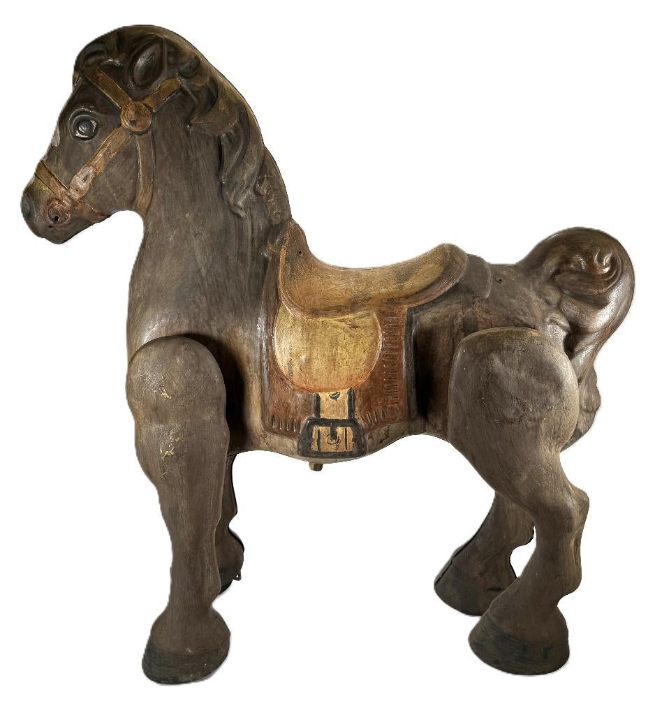 Mobo paard  1940, Antiek en Kunst, Antiek | Speelgoed, Ophalen