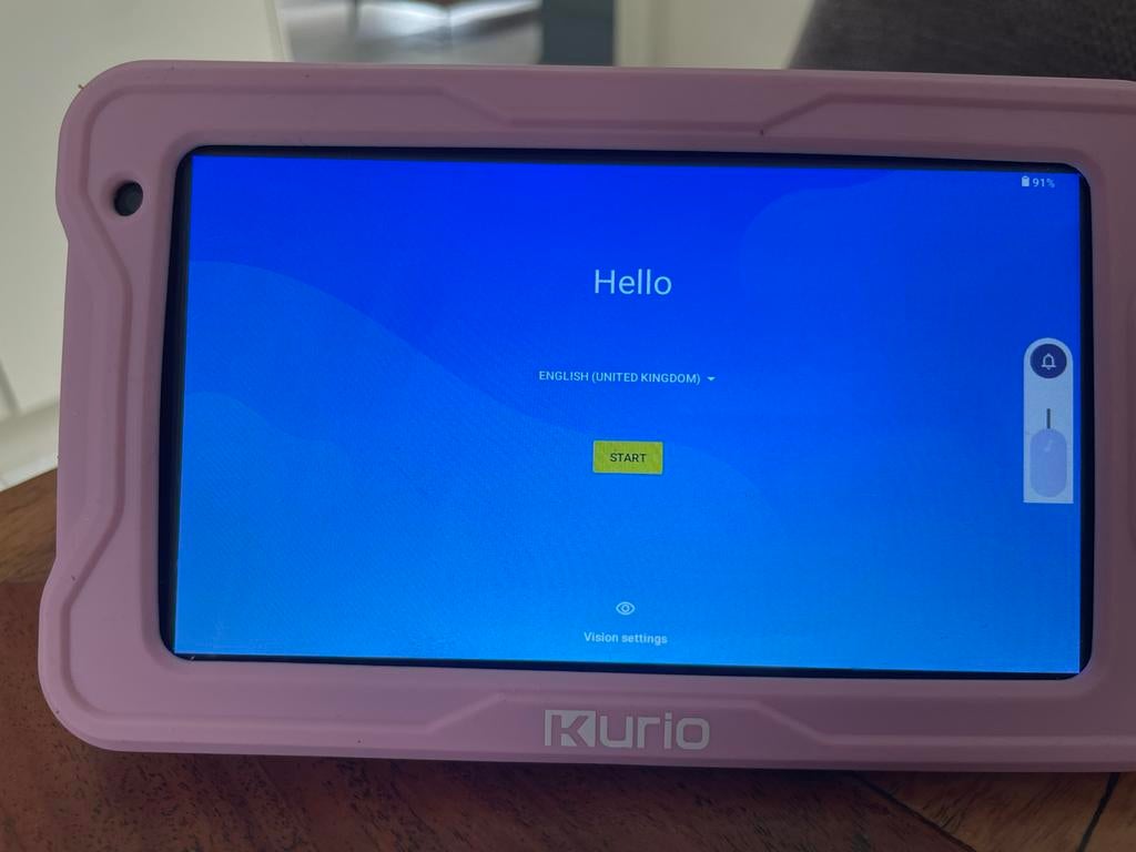 Kurio Tablet Lite Roze - Zo goed als nieuw, met garantie, Computers en Software, Android Tablets, Zo goed als nieuw, Ophalen of Verzenden