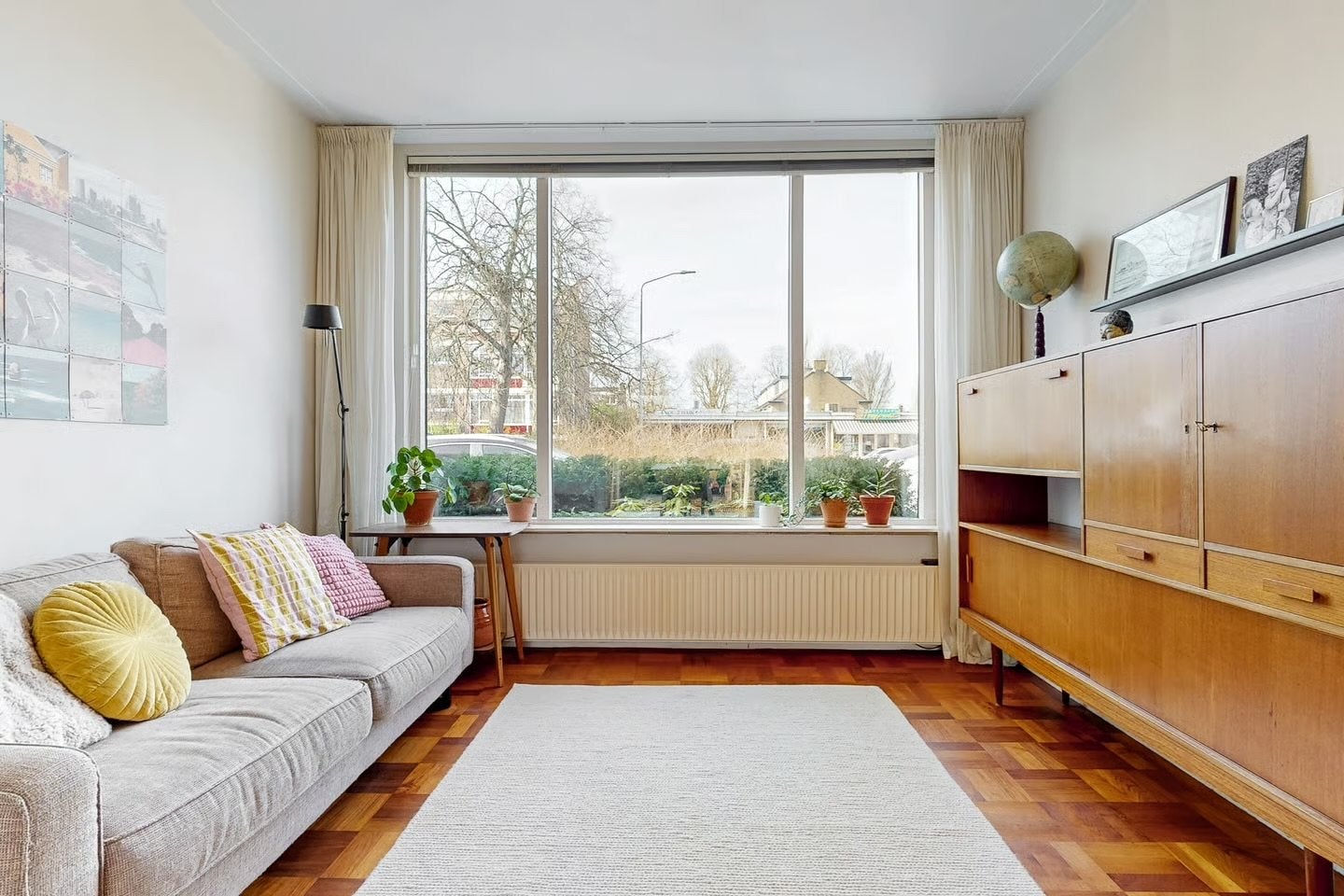 Nordic Weavers wollen vloerkleed 160x230cm, Ophalen, Wit, 150 tot 200 cm, 200 cm of meer