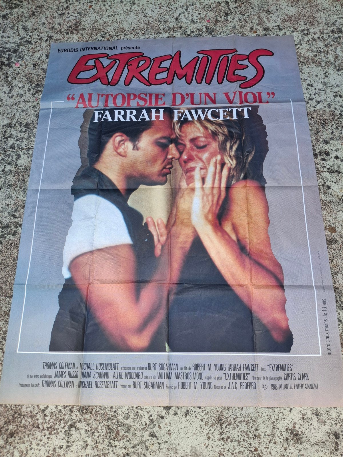 10 Vintage Franse XXL Filmposters - Diverse Titels, Verzamelen, Ophalen of Verzenden, Gebruikt, Film en Tv