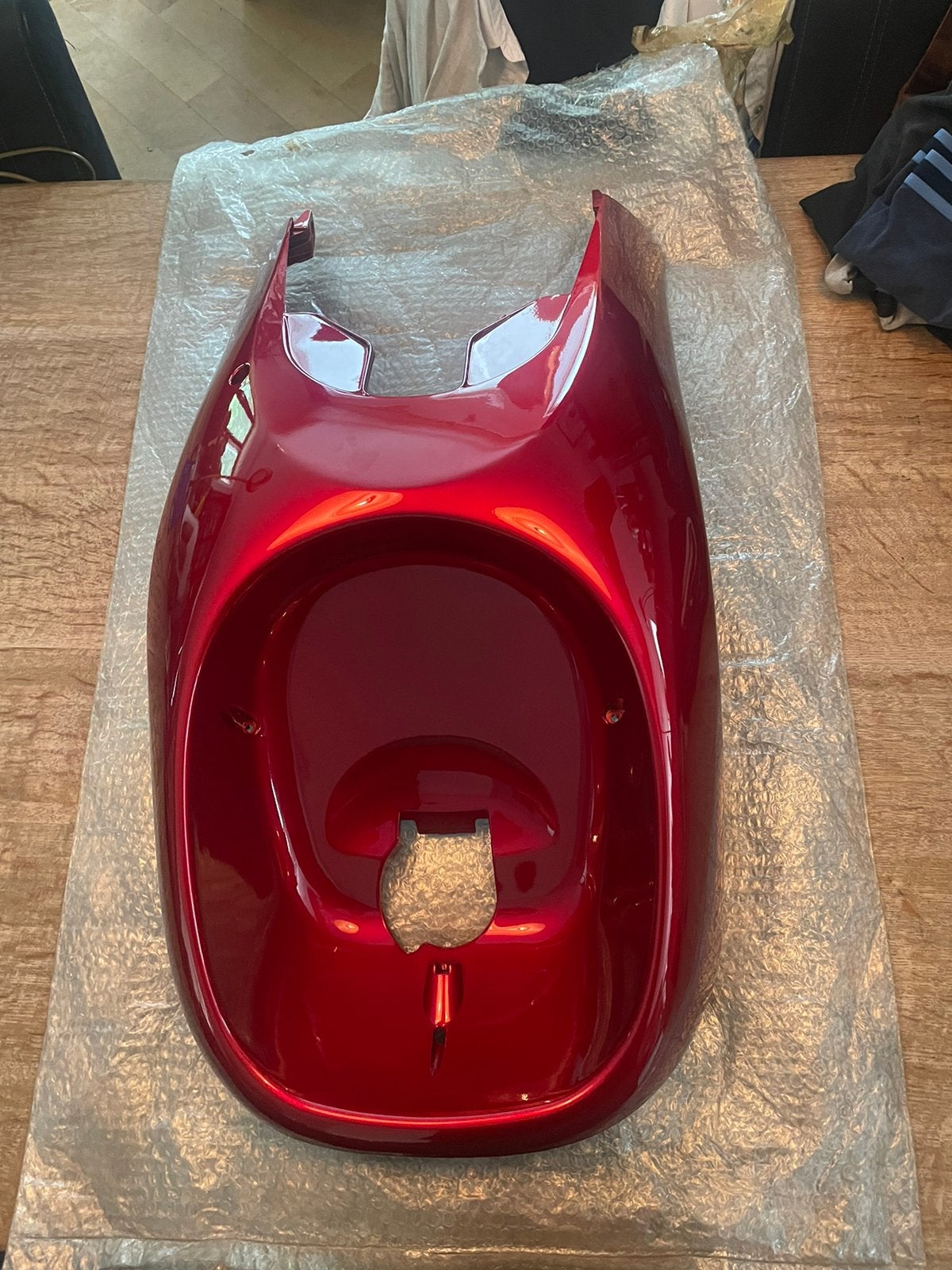 Nieuwe Piaggio skr onderkuip orgineel lak rood 892, Ophalen of Verzenden, Pia, Pia, Pia