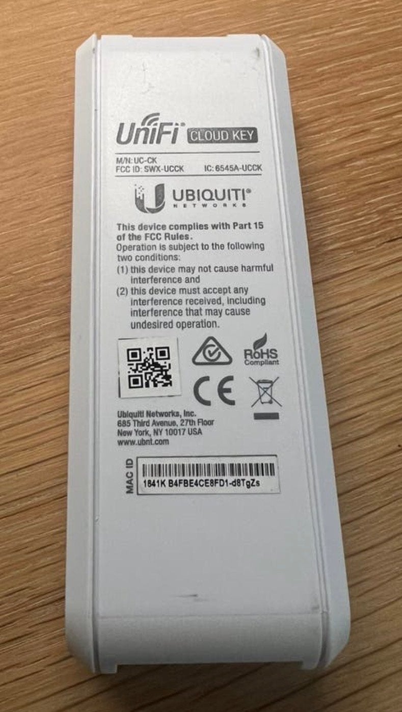 Ubiquiti UniFi Cloud Key (UC-CK) met SD kaart, Computers en Software, Netwerk switches, Gebruikt, Ophalen of Verzenden