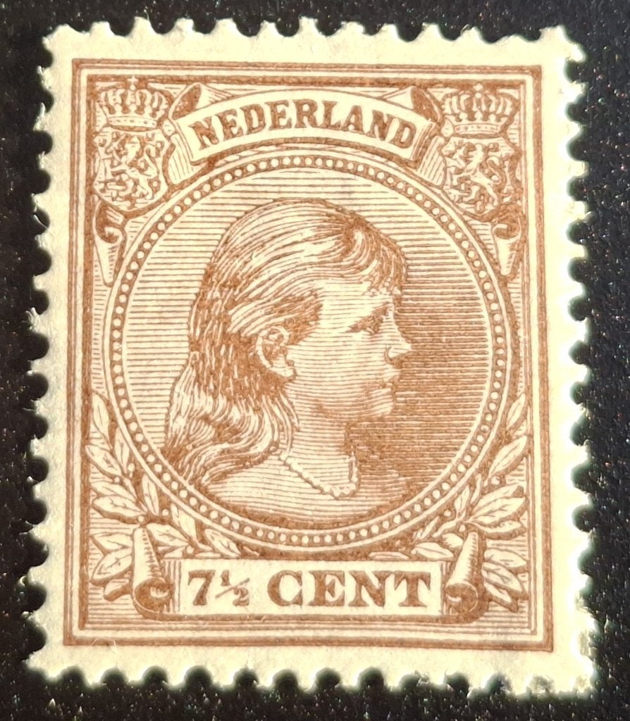 Nederland no. 36 ongebruikt, Postzegels en Munten, Ophalen of Verzenden, Koningin Wilhelmina