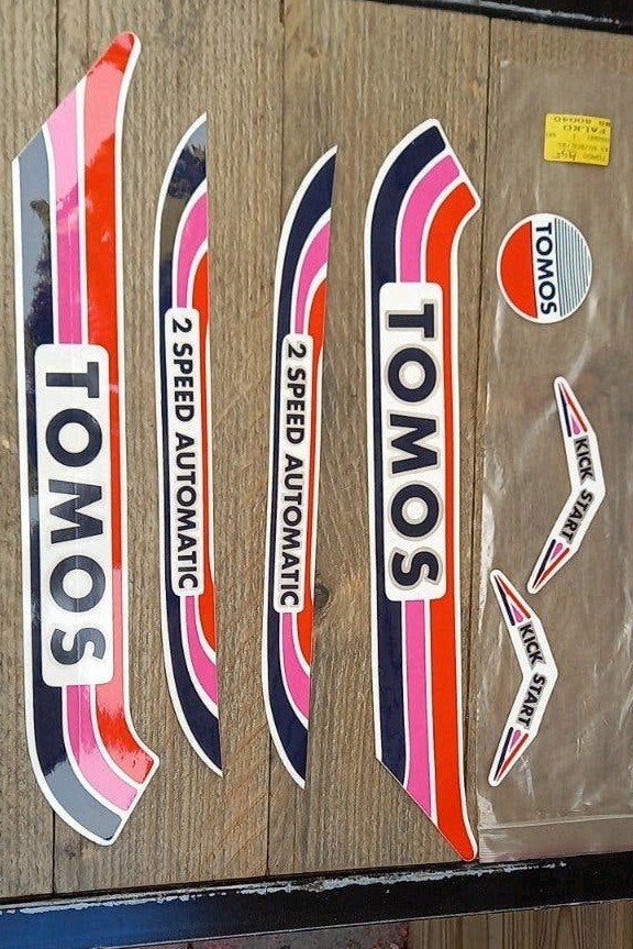 Tomos stickers decals, Ophalen of Verzenden, Nieuw, Overige typen, Overige merken