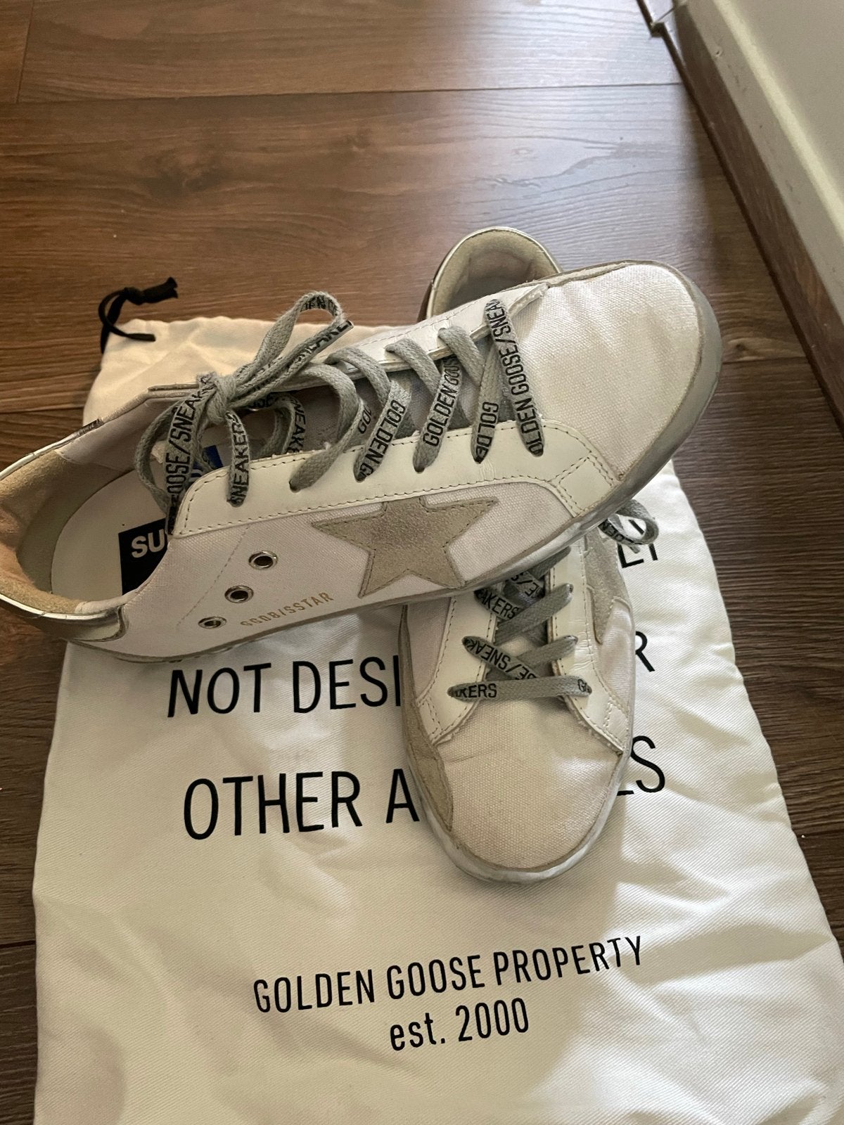Golden Goose sneakers maat 39, Ophalen of Verzenden, Gedragen, Wit, Sneakers of Gympen