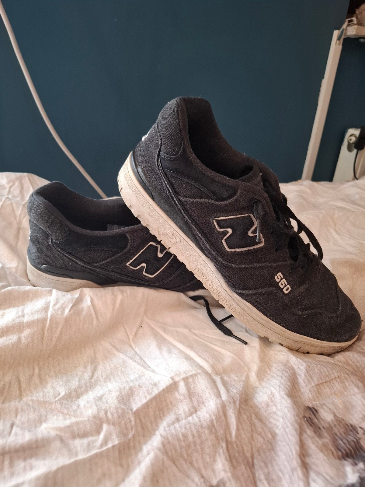 New Balance 550 sneakers - Maat 47,5, New Balance, Wit, Ophalen of Verzenden, Gedragen