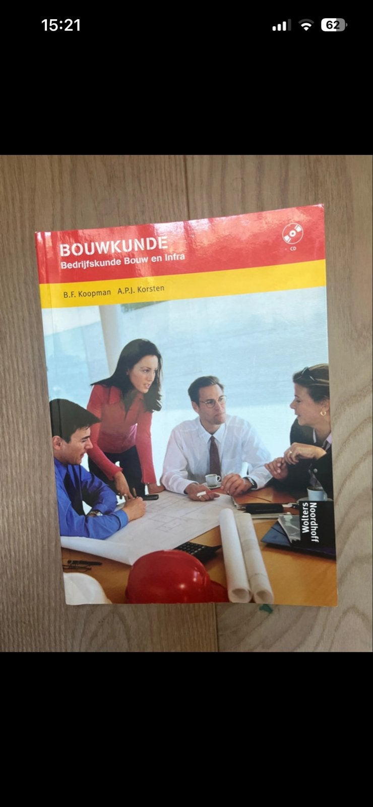 Bouwkunde Bedrijfskunde Bouw en Infra - B.F. Koopman, Boeken, Ophalen of Verzenden, Beta, Zo goed als nieuw, HBO