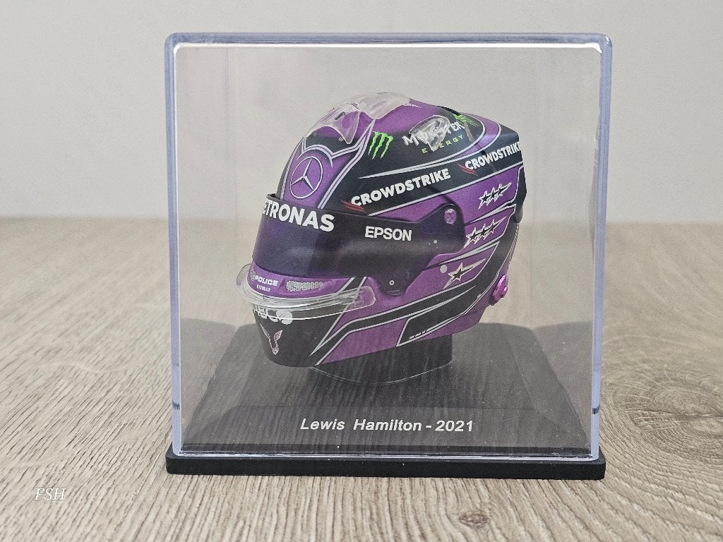 Helm 1:5, Lewis Hamilton # 44, 2021, SPARK. *NIEUWSTAAT*, Verzamelen, Ophalen of Verzenden, Zo goed als nieuw, Formule 1