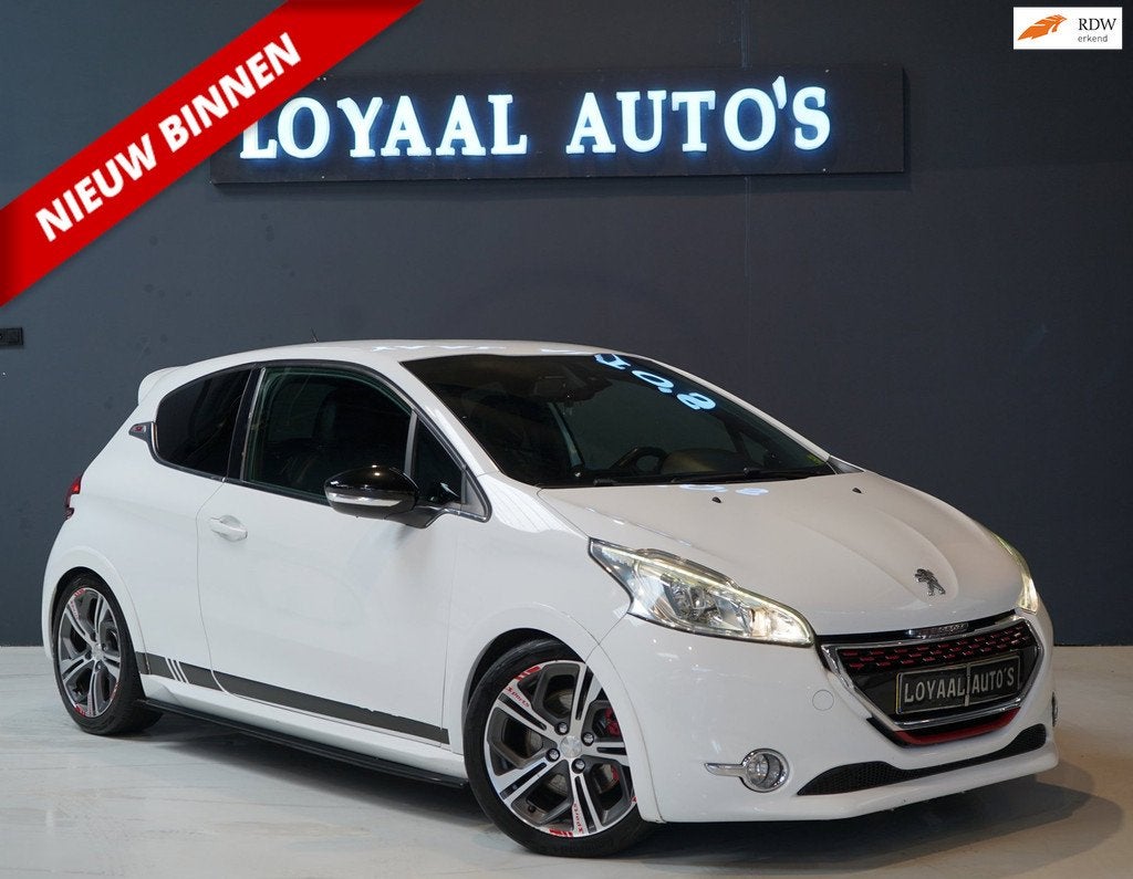 Peugeot 208 1.6 THP GTi 200PK| NAVI | AIRCO | CRUISE | PDC |, Voorwielaandrijving, Euro 5, Leder en Stof, Bedrijf