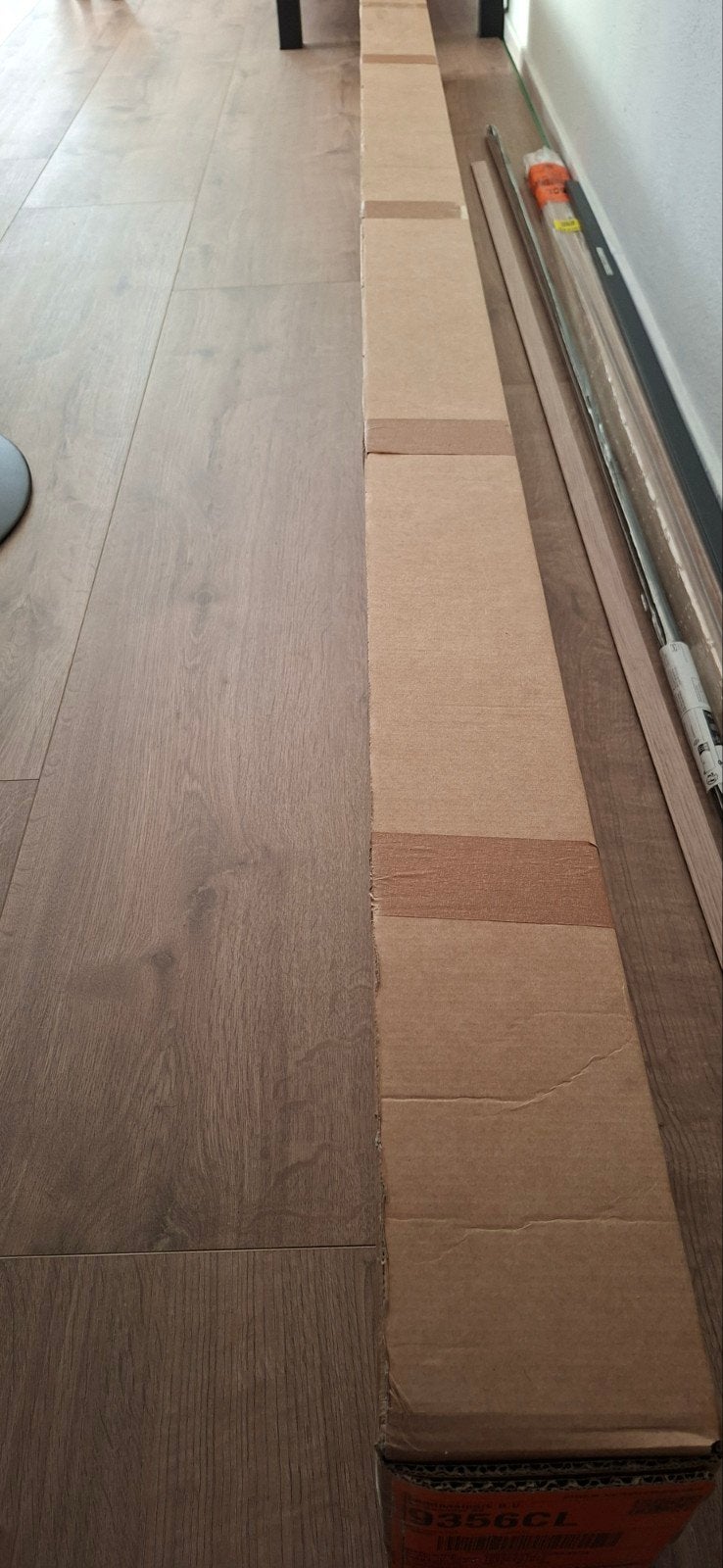 Hoge witte overzetplinten 15 cm hoog nieuw in verpakking., Ophalen, Nieuw, Mdf, 200 tot 250 cm