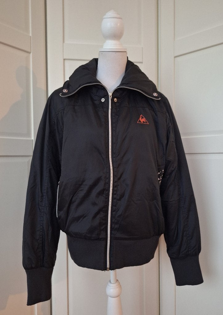 Le Coq Sportif zwarte winter (sport) jas jack, maat XL, Zwart, Maat 46/48 (XL) of groter, Ophalen of Verzenden, Le Coq Sportif