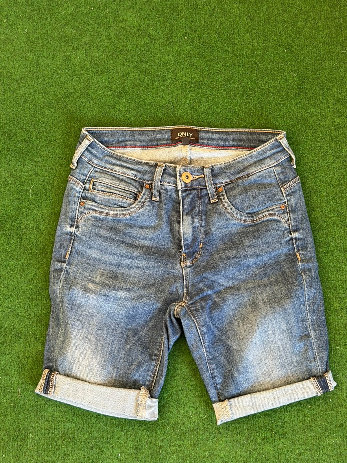 Only korte broek, Verzenden, Gedragen, Blauw, W28 - W29 (confectie 36)