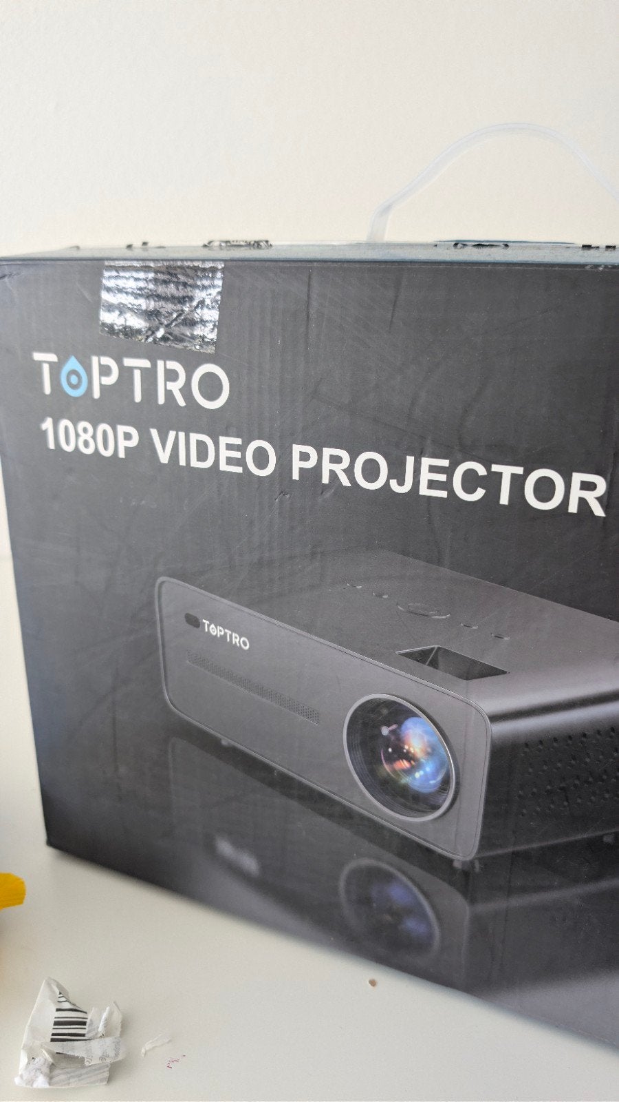 TOPTRO X5 1080P Video Projector - Full HD Beamer, LED, TOPTRO, Nieuw, Ophalen of Verzenden