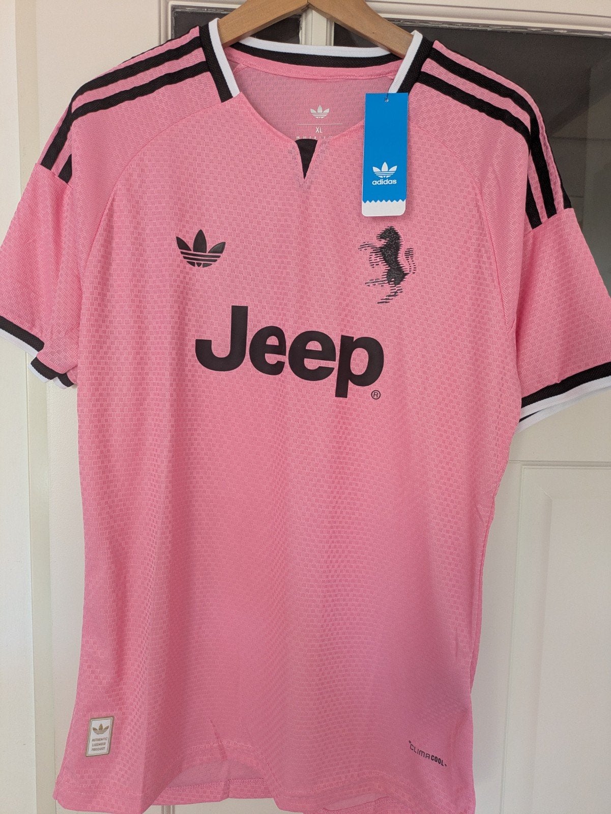 Juventus away playerversie, Maat L, Verzenden, Nieuw, Shirt