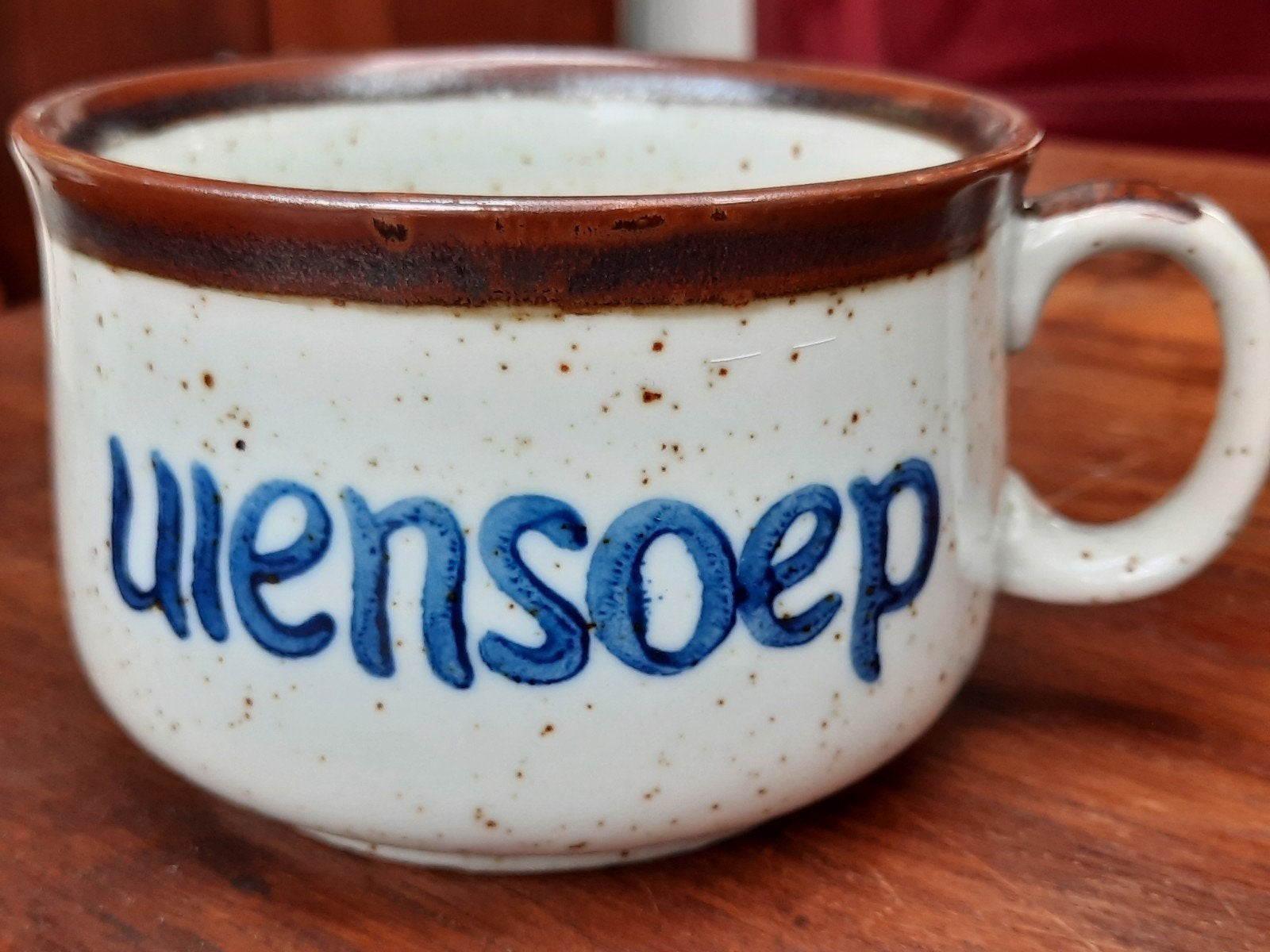soepkop Uiensoep vintage, Ophalen of Verzenden, Overige materialen, Overige stijlen