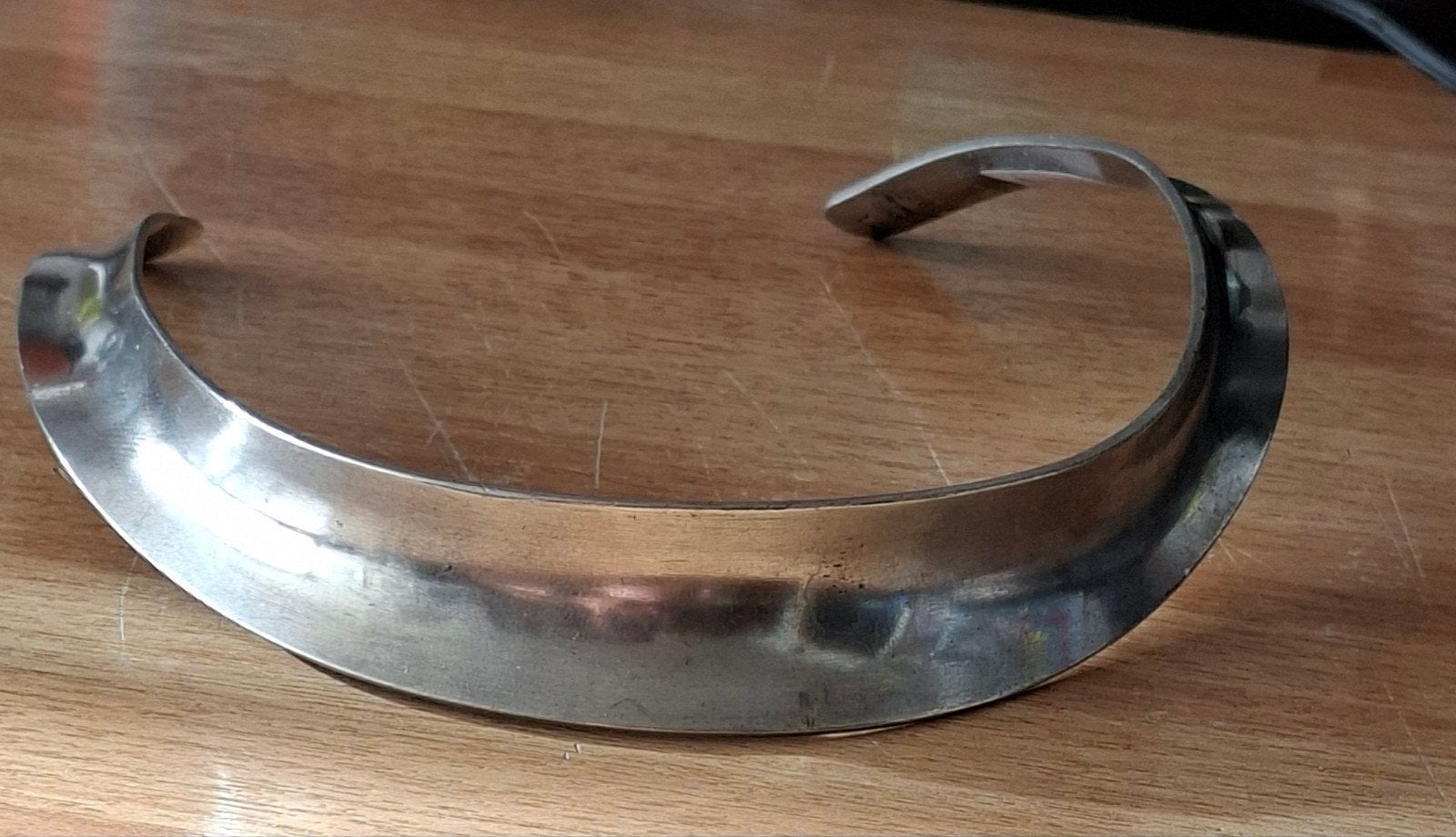 Jorgen Jensen, Denemarken. vintage choker , collier,  tin., Sieraden, Tassen en Uiterlijk, Antieke sieraden, Ophalen, Overige materialen