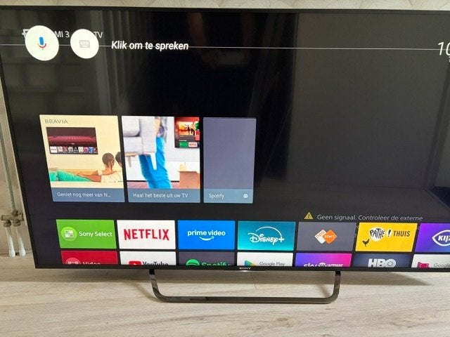 4K Sony tv Bravia 65 inch KD 65X8505C (incl. 3D-brillen 3x), Ophalen, 100 Hz, 4k (UHD), Smart TV