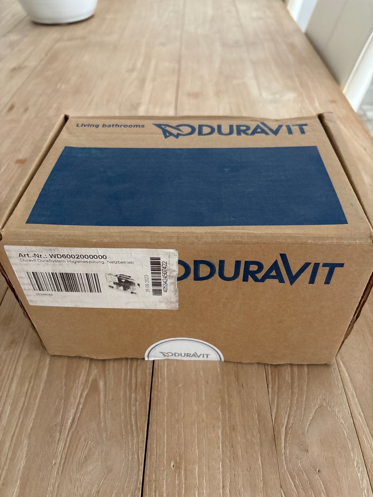 Duravit DuraSystem Hygiënespoeling Netvoeding WD6002, Ophalen, Nieuw, Toilet