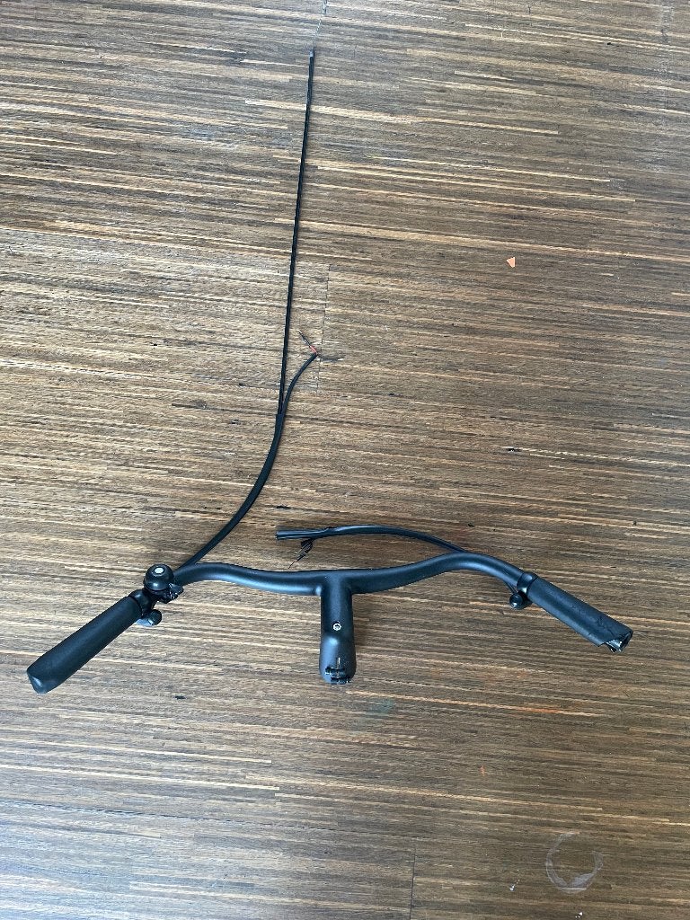 VanMoof S2 stuur met knopjes en bekabeling bijna gaaf, Ophalen of Verzenden, Gebruikt, Stuur, VanMoof