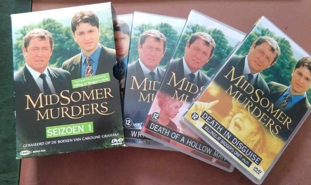 Midsomer Murders DVD Boxen  ( MidSummer MidZomer ), Alle leeftijden, Ophalen of Verzenden, Zo goed als nieuw