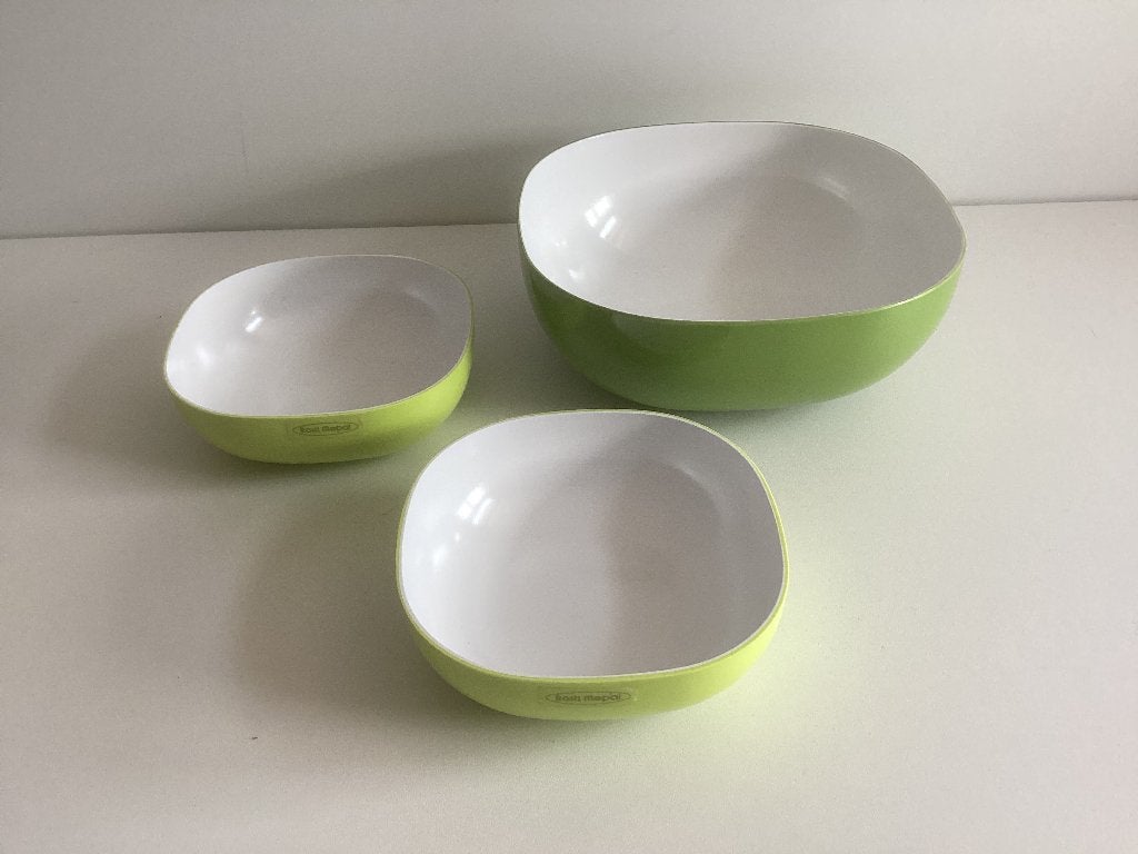 Mepal Schalen Lime groen, Ophalen of Verzenden, Zo goed als nieuw