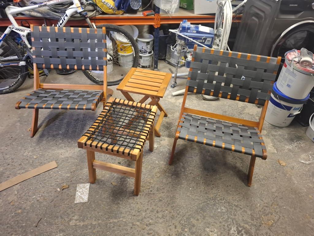 Tuinstoel set, Huis en Inrichting, Stoelen, Ophalen, Tuinstoel, Tuinstoelen, Eén