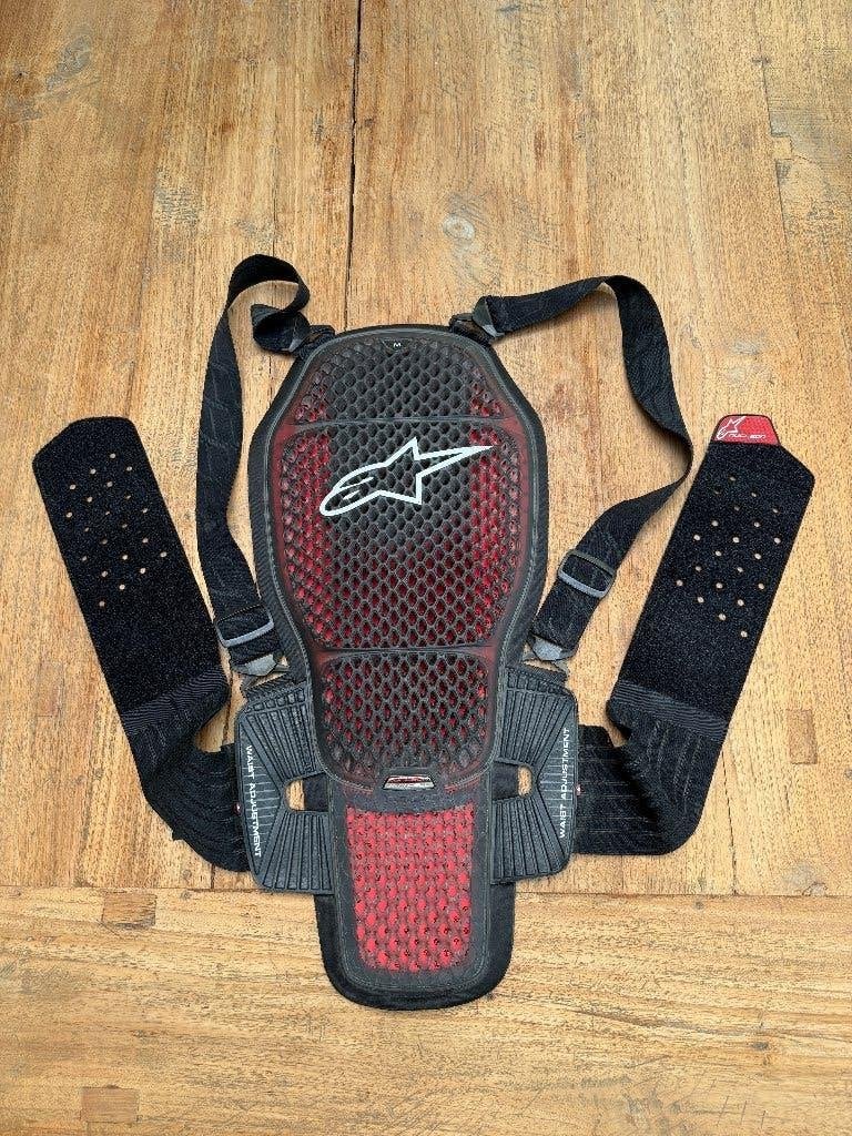 Alpinestars NUCLEON KR-1 CELL Rugprotector Zwart Rood Maat M, Ophalen, Overige typen, Dames, Alpinestars