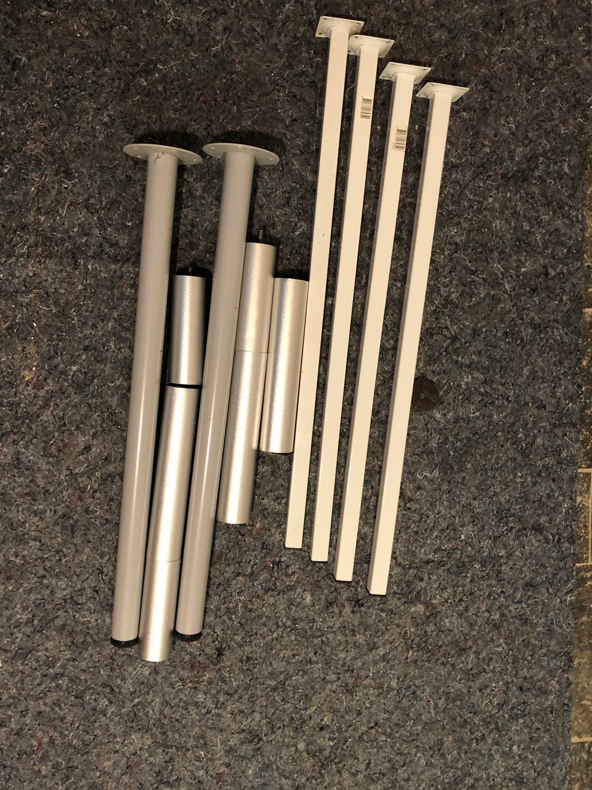 Tafelpoten, Huis en Inrichting, Tafelonderdelen, Ophalen, Rechthoekig, 50 tot 100 cm