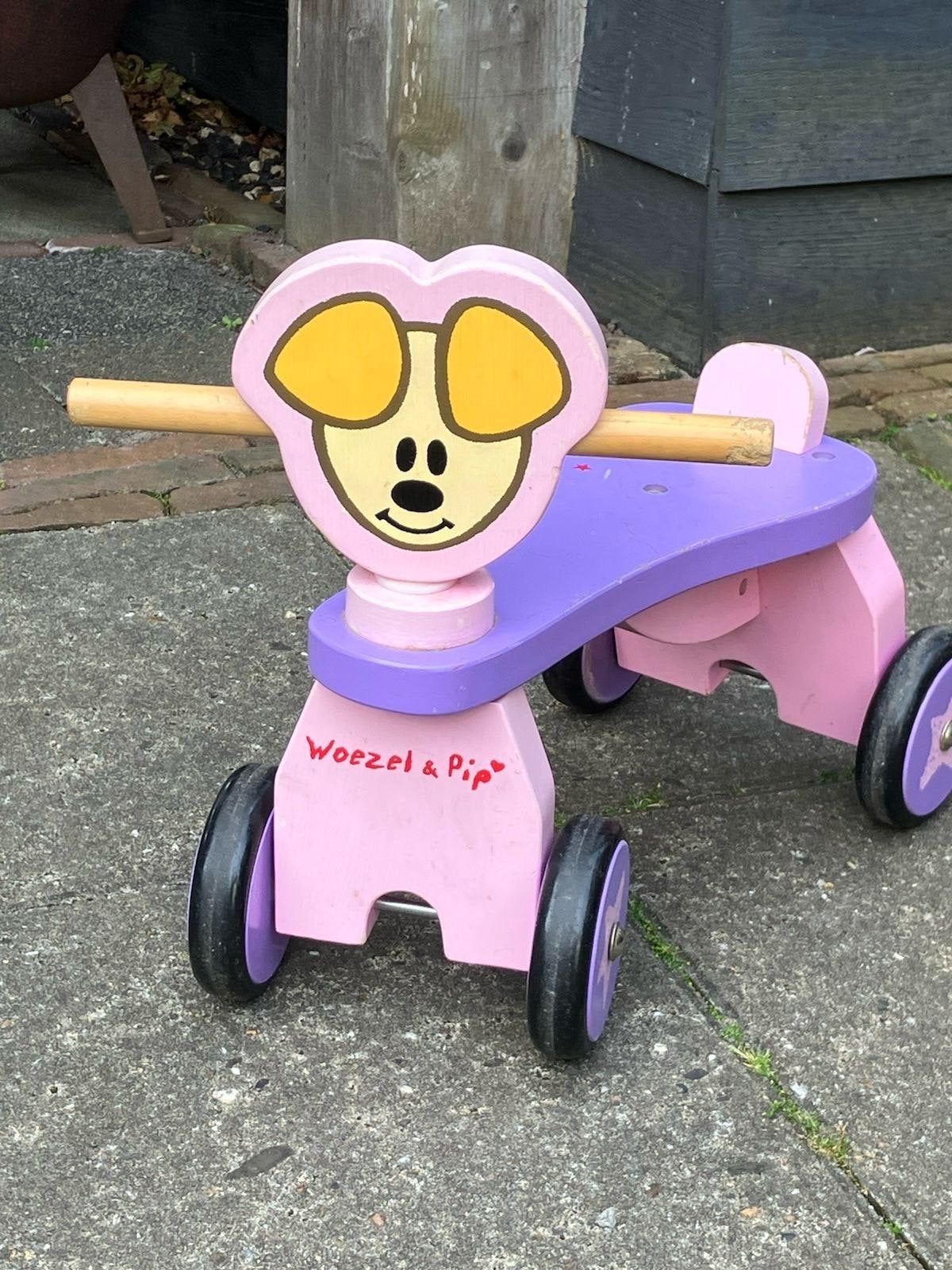 Woezel & Pip loopfietsje/loopauto, Ophalen of Verzenden, Gebruikt, Loopvoertuig