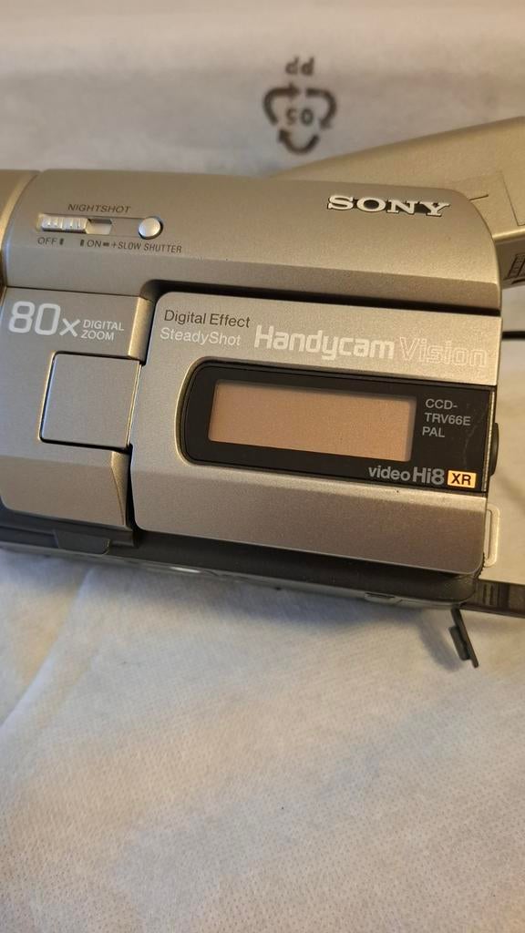 Sony DCR-TRV66E Hi8 XR Handycam Vision Camcorder, Ophalen of Verzenden, Hi 8, Camera