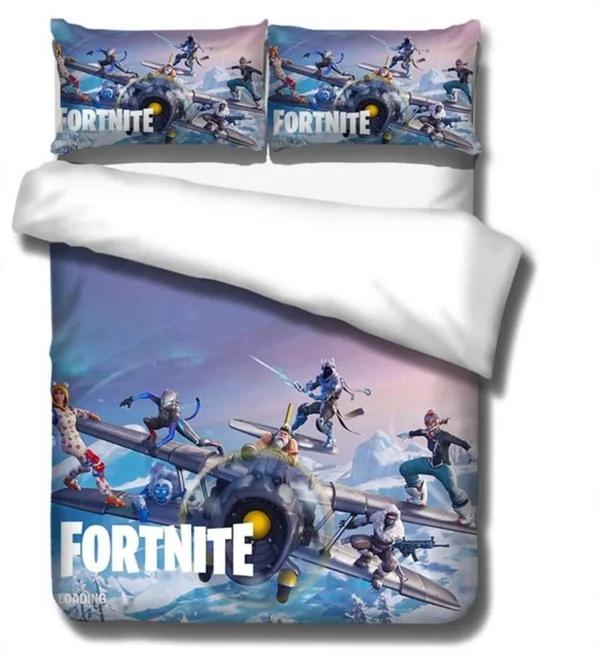 Dekbedovertrek fortnite 140x200 nieuw, Kinderen en Baby's, Kinderkamer | Beddengoed, Ophalen of Verzenden, Zo goed als nieuw, Jongetje of Meisje
