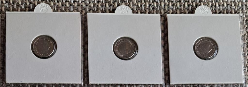 JULIANA (1948-1980) – 30 dubbeltjes – 1950-1980, Ophalen of Verzenden, Koningin Juliana, 10 cent, Setje