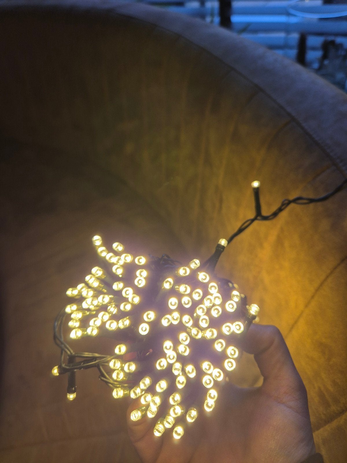 Kerstverlichting Lichtsnoer Warm Wit, Kunststof, Minder dan 50 watt, Nieuw, Ophalen of Verzenden